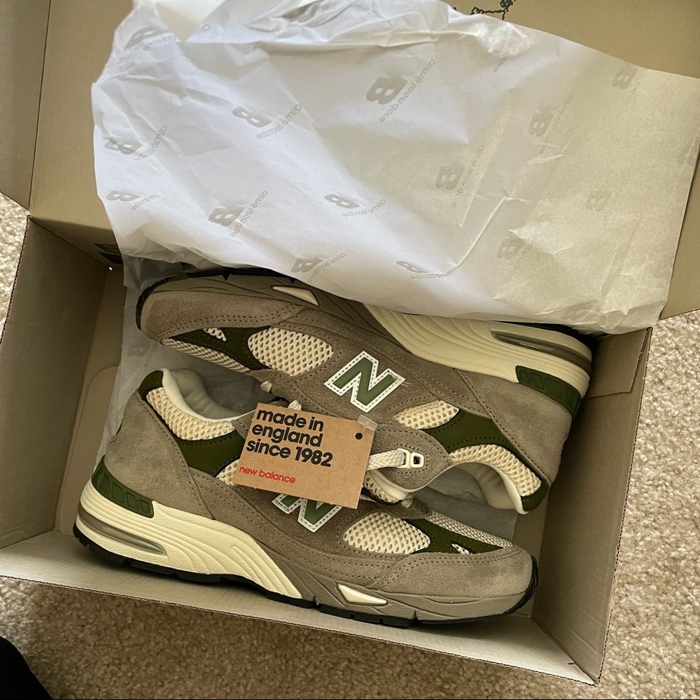 NWT Aime Leon Dore New Balance 991 womens size 7.5 - Picture 6 of 8